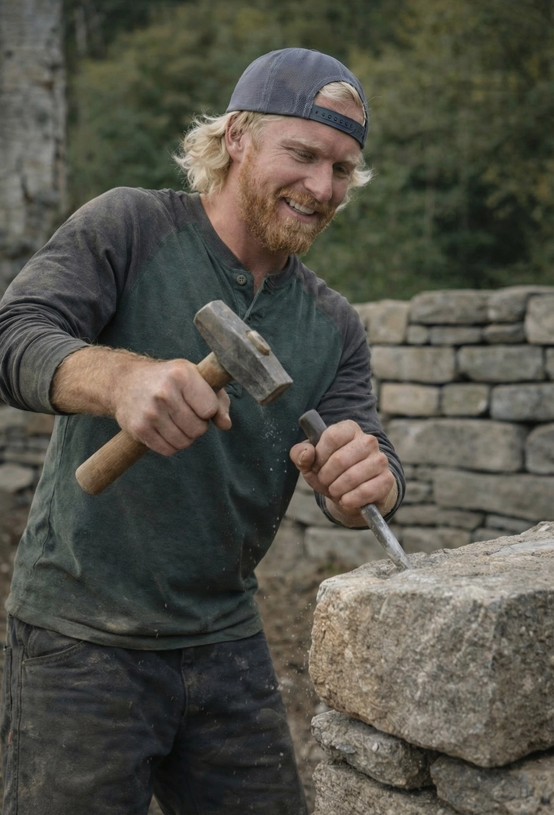 Mature trees growing at the preserve