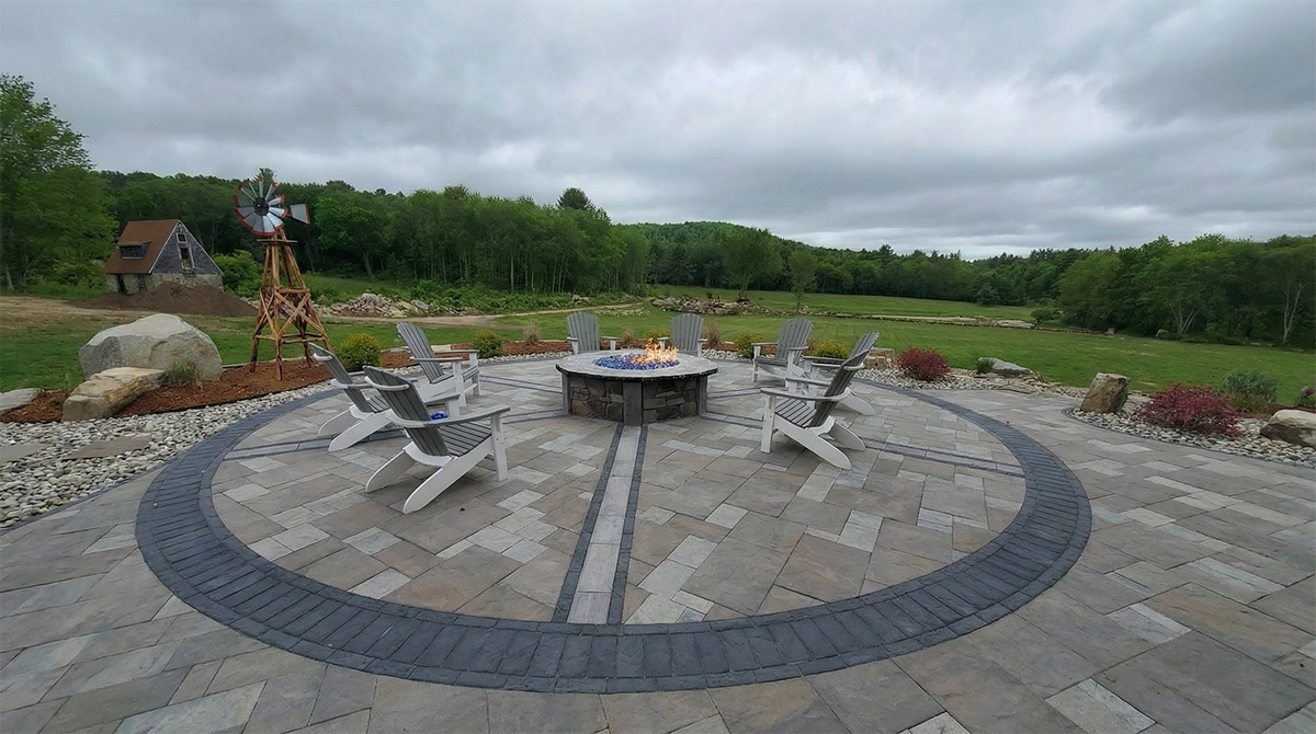 Preserve grounds in spring